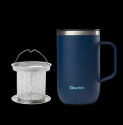 Best Compagnie & Co Insulated mug with filter (470ml) - Dark Blue