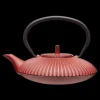 Store Compagnie & Co Red cast iron Tea Pot